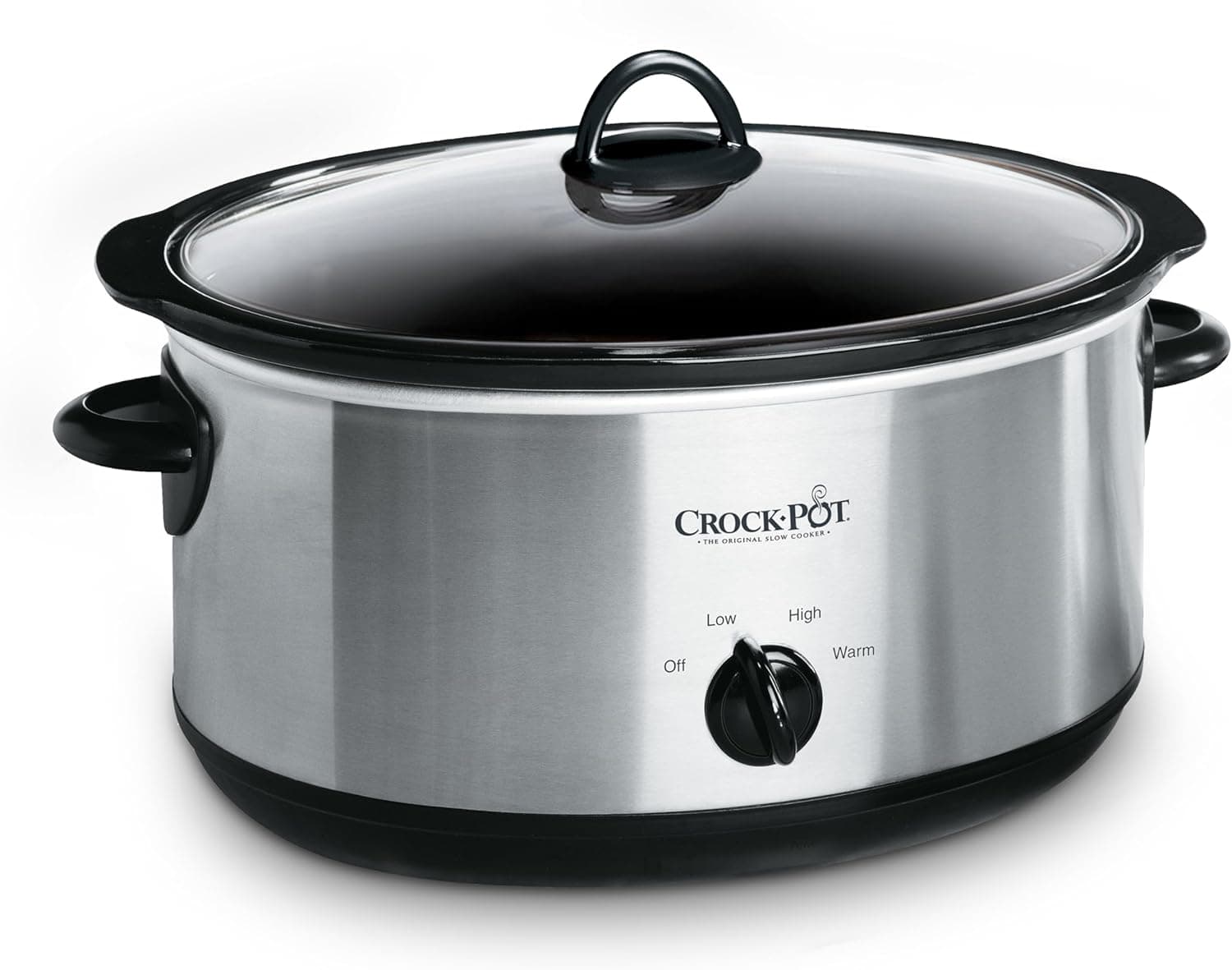 Crock-Pot SCV700SS 7-Quart Manual Slow Cooker, Stainless Steel