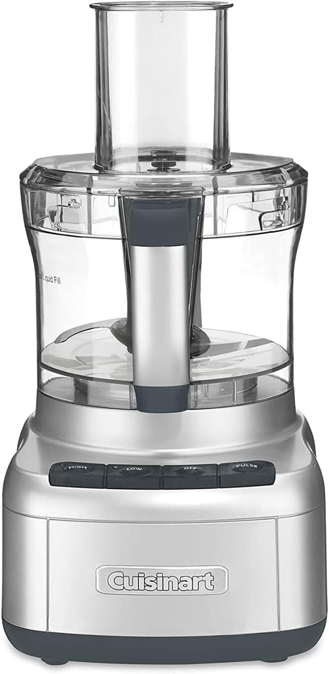 Cuisinart FP-8SV Elemental 8 Cup Food Processor, Silver