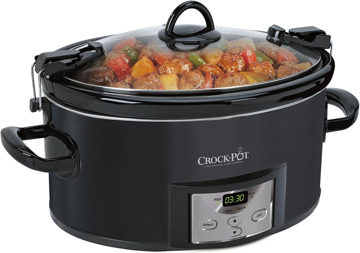 Crock-Pot 7 Quart Cook n' Carry Programmable Countdown Slow Cooker