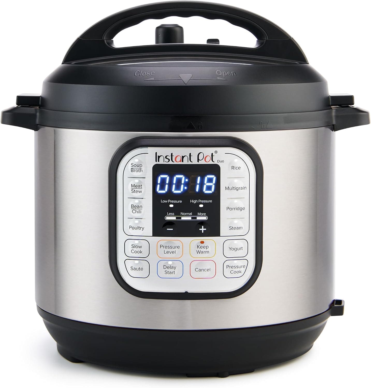 Instant Pot Duo 7-in-1 Electric Pressure Cooker, 8 Quart