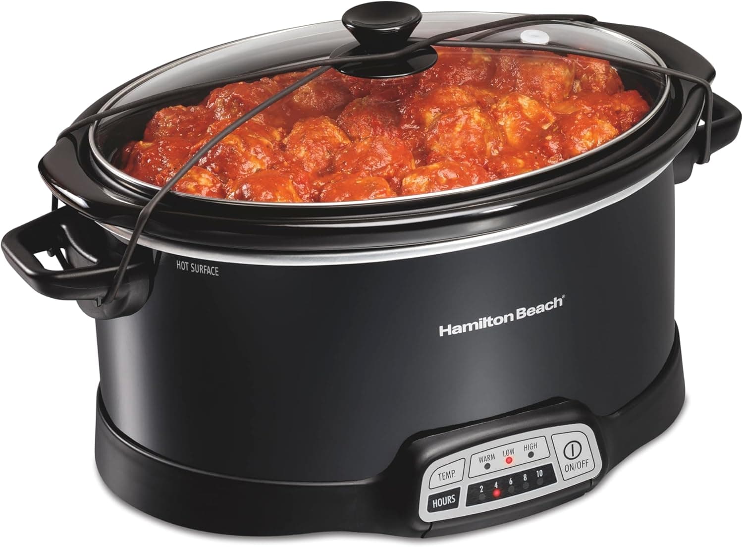 Hamilton Beach Portable 7 Quart Programmable Slow Cooker (33474G)