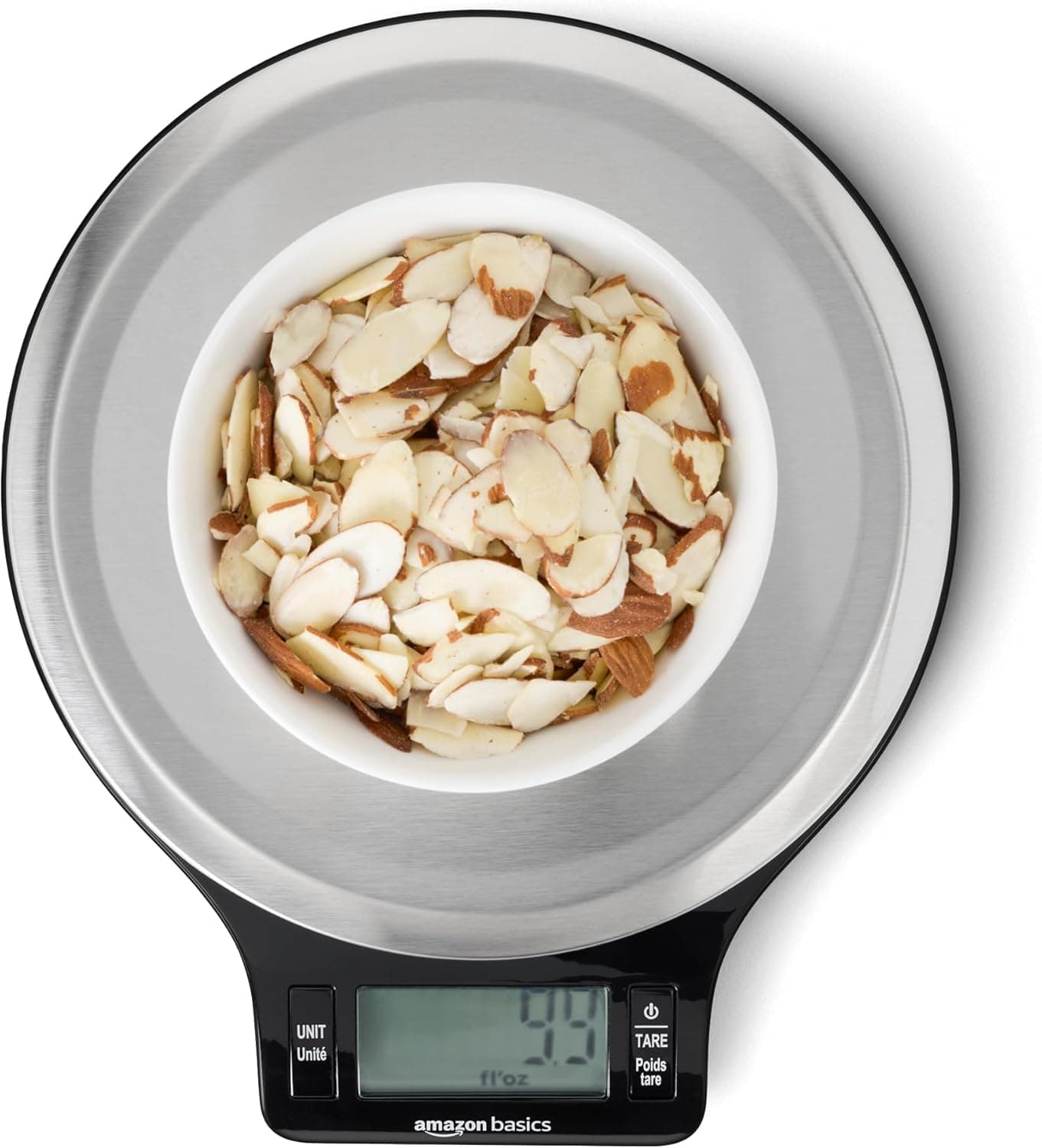 Amazon Basics Digital Kitchen Scale with LCD Display, up to 11 Pounds