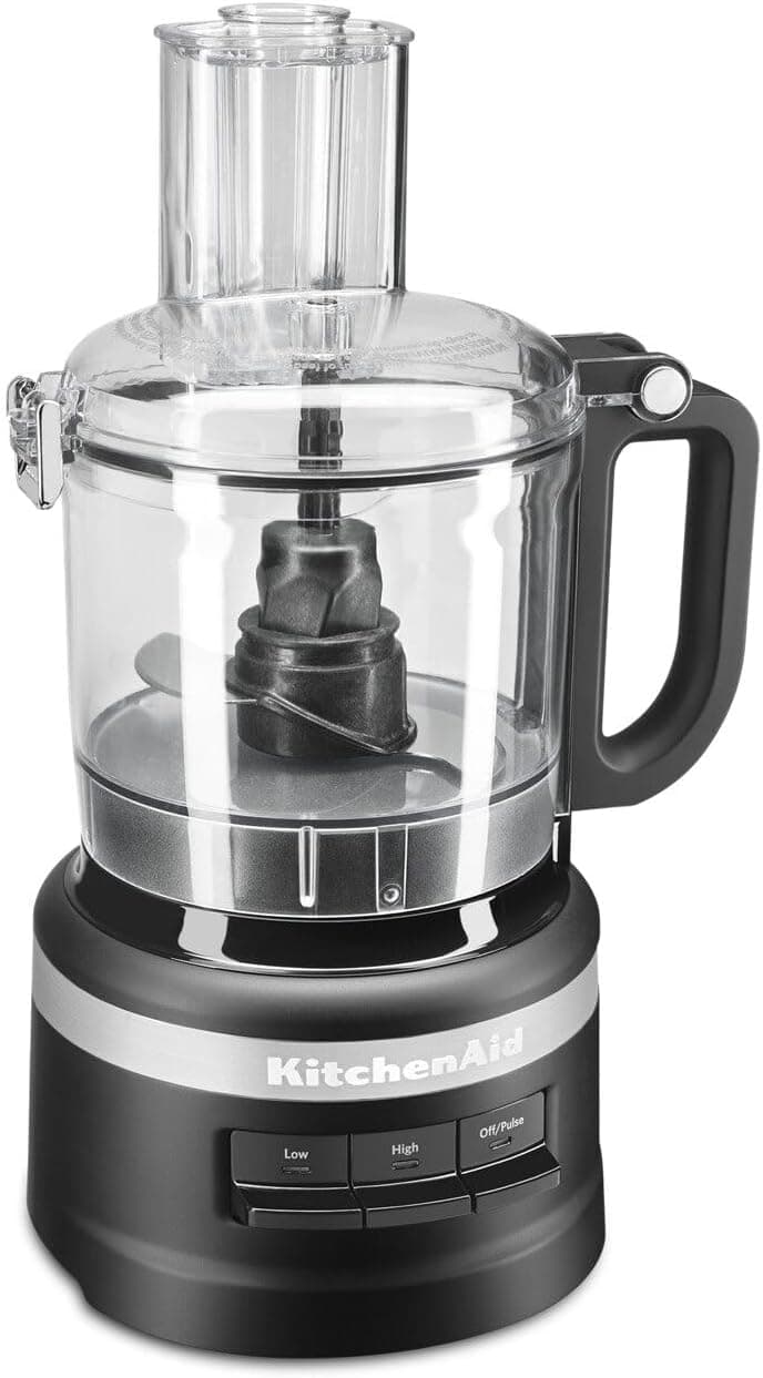 KitchenAid KFP0718 7-Cup Food Processor, Black Matte
