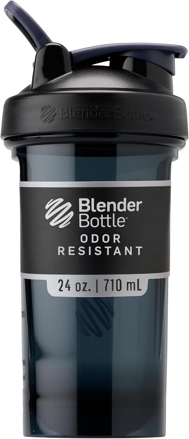BlenderBottle Pro Series Shaker Bottle 24oz - Black