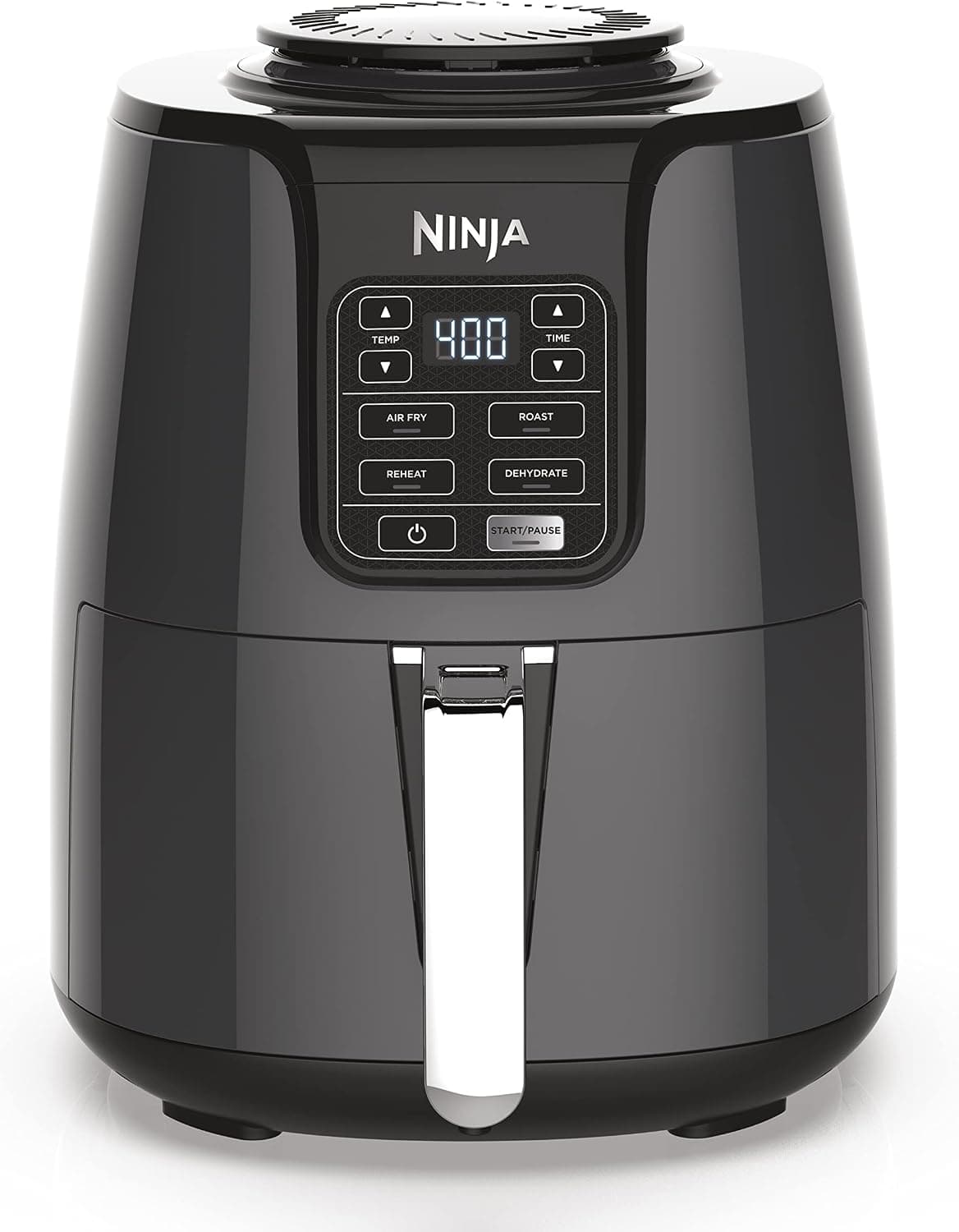 Ninja AF101 Air Fryer, 4 Qt, 4-in-1, Black/Grey