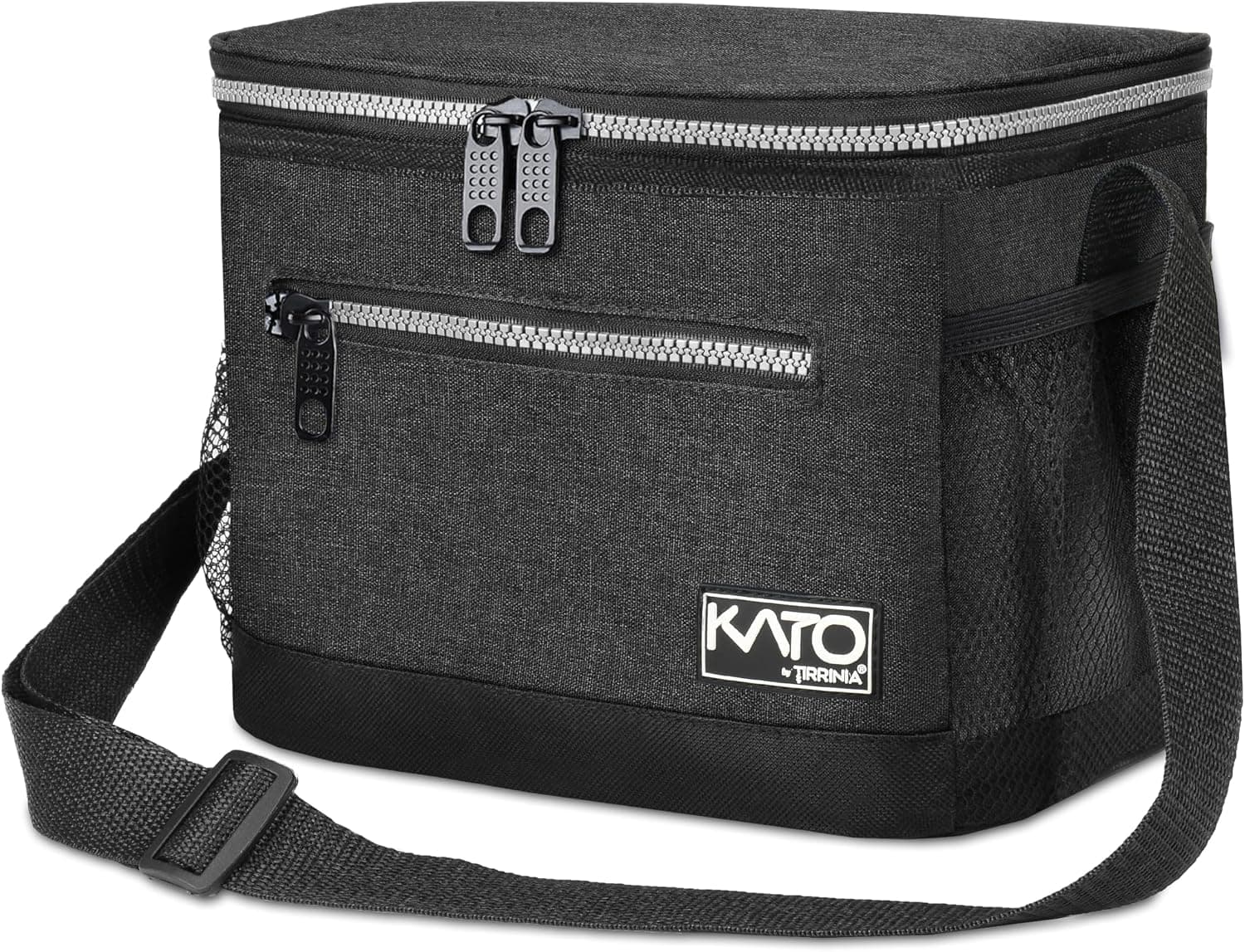 Tirrinia Insulated Lunch Box - Leakproof Soft Cooler for Work School, Charcoal