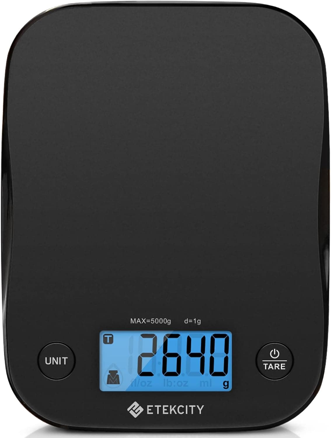 Etekcity Food Kitchen Scale, Grams and Oz (Black)