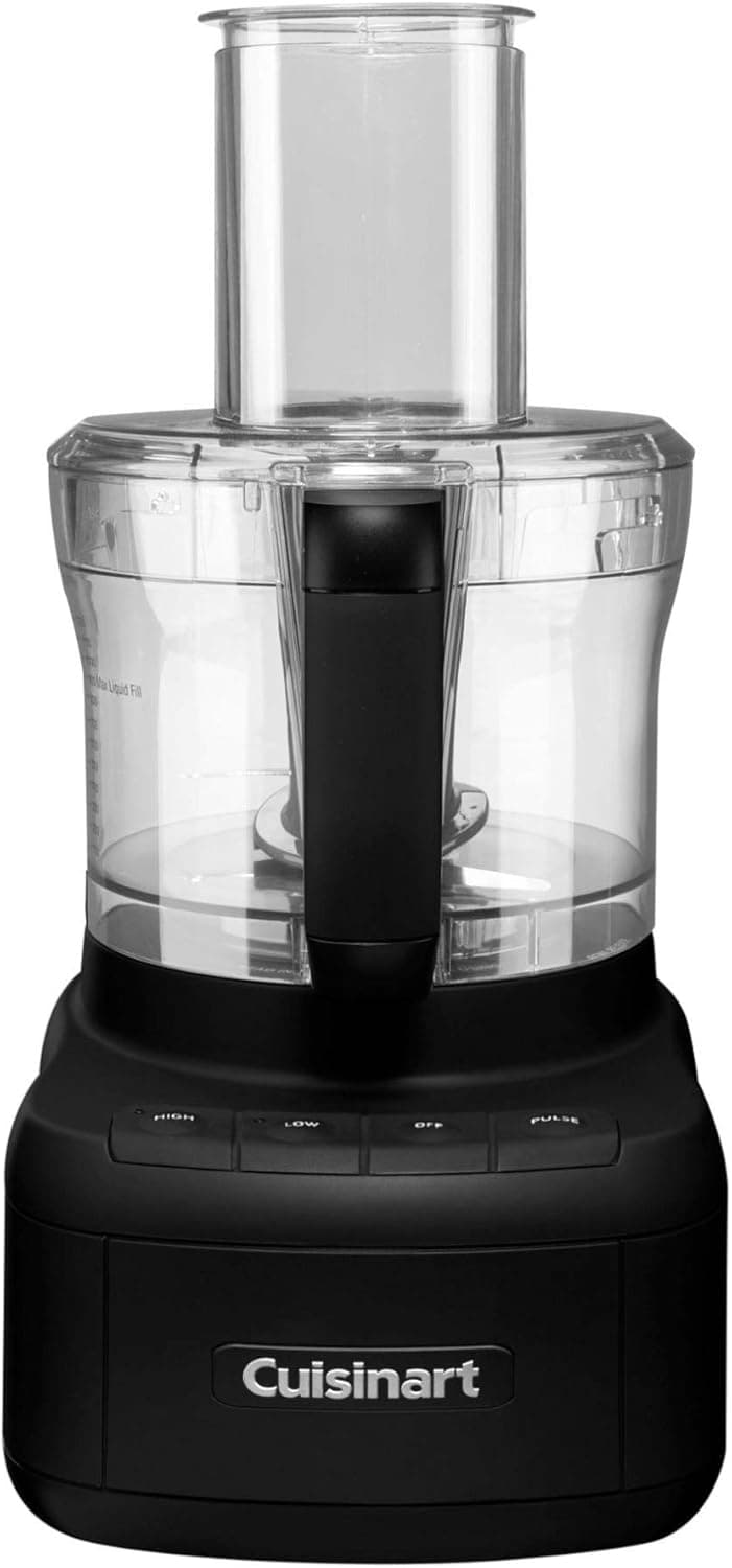 Cuisinart FP-8MB Elemental 8-Cup Food Processor, Matte Black