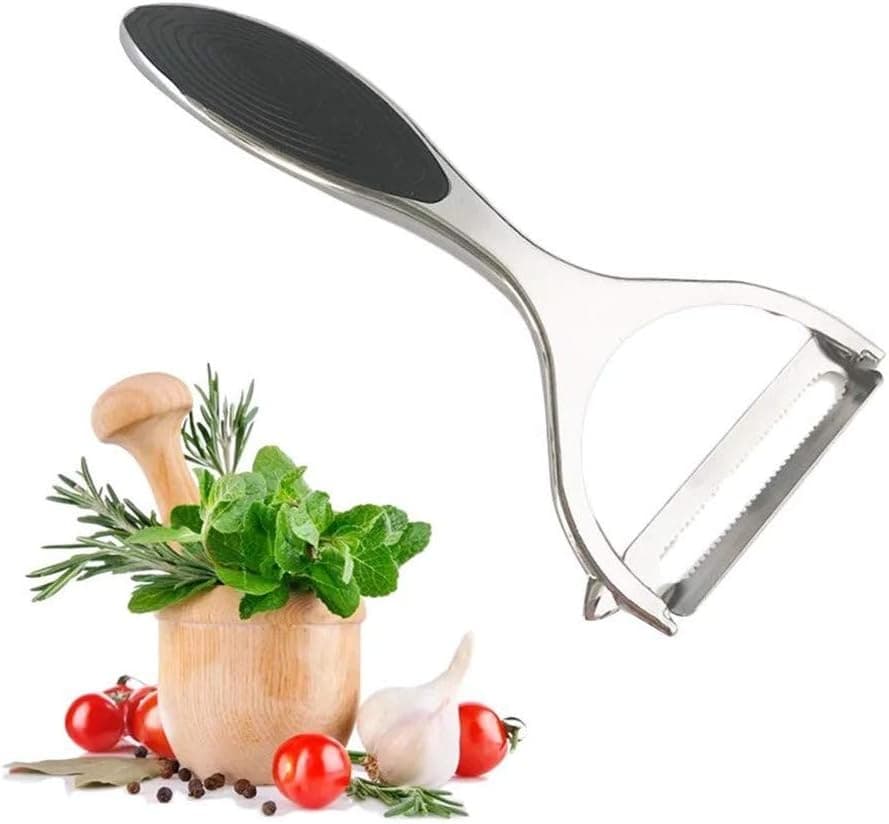 Potato Vegetable Y Shape Swivel Peeler with Ergonomic Handle
