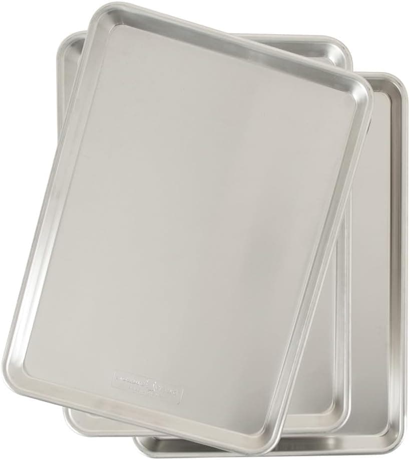 Nordic Ware Naturals Baker's Half Sheet, 3-Pack