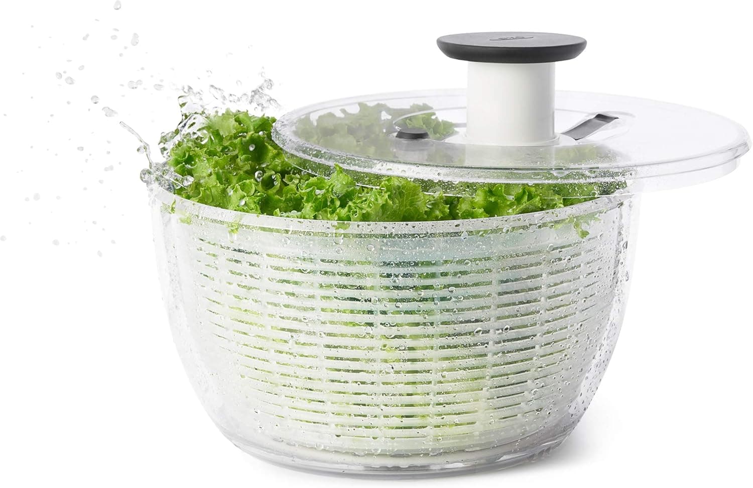 OXO Good Grips Salad Spinner Large + Cuisinart Fine Mesh Strainers