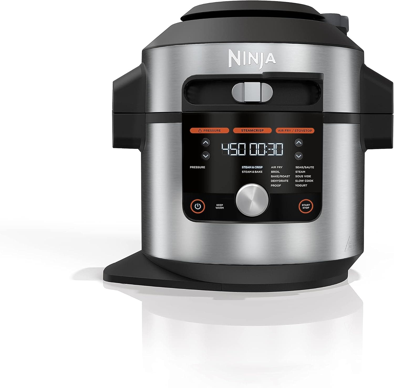Ninja OL601 Foodi XL 8 Qt. Pressure Cooker Steam Fryer with SmartLid 14-in-1