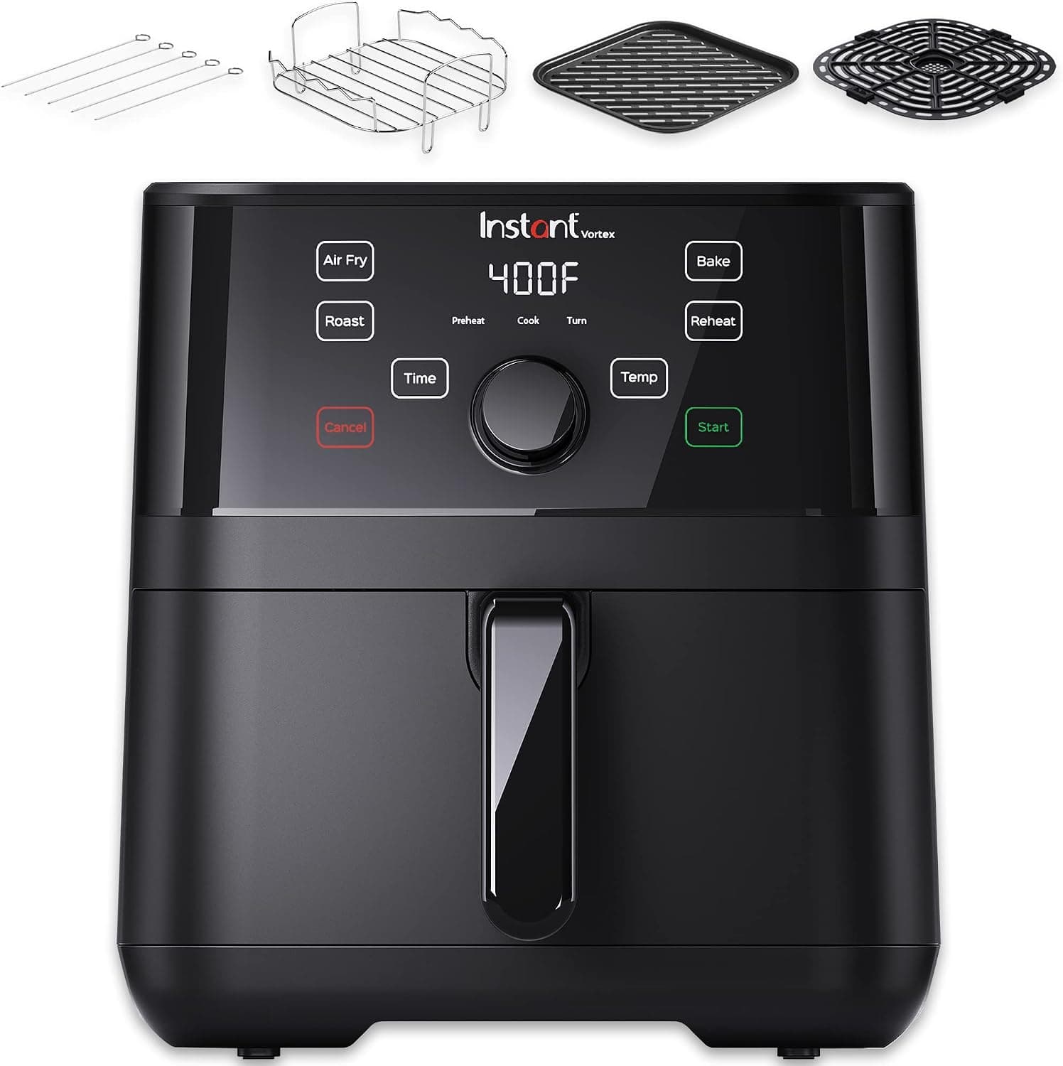 Instant Pot Vortex 5.7QT Air Fryer with Accessories, 4-in-1