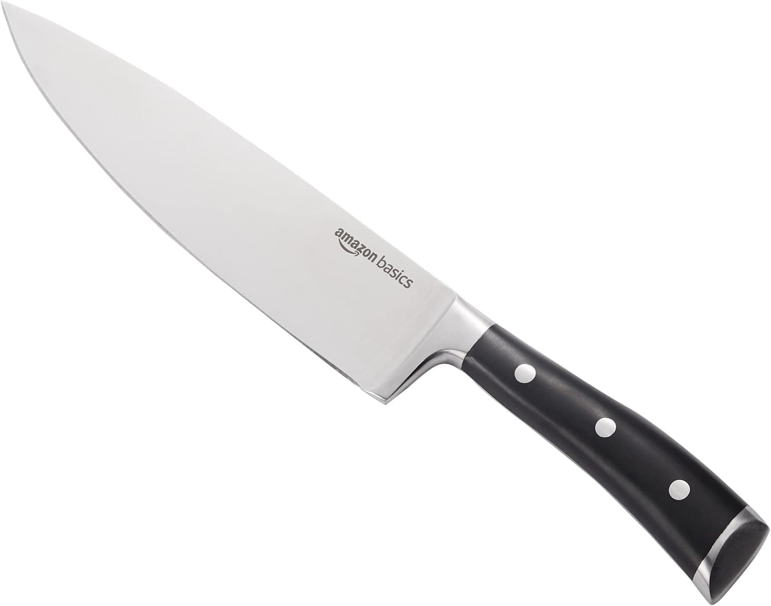 Amazon Basics Classic 8-inch Full Tang High Carbon Stainless Steel Chef's Knife