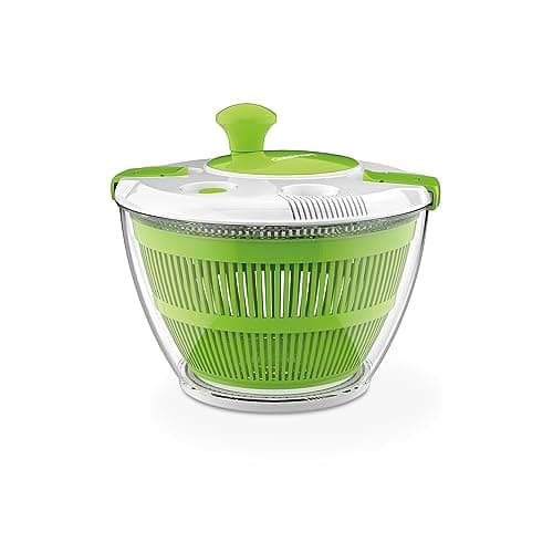 Cuisinart Salad Spinner, Spin Stop Function, 5-Qt, Green/White, CTG-00-SAS1