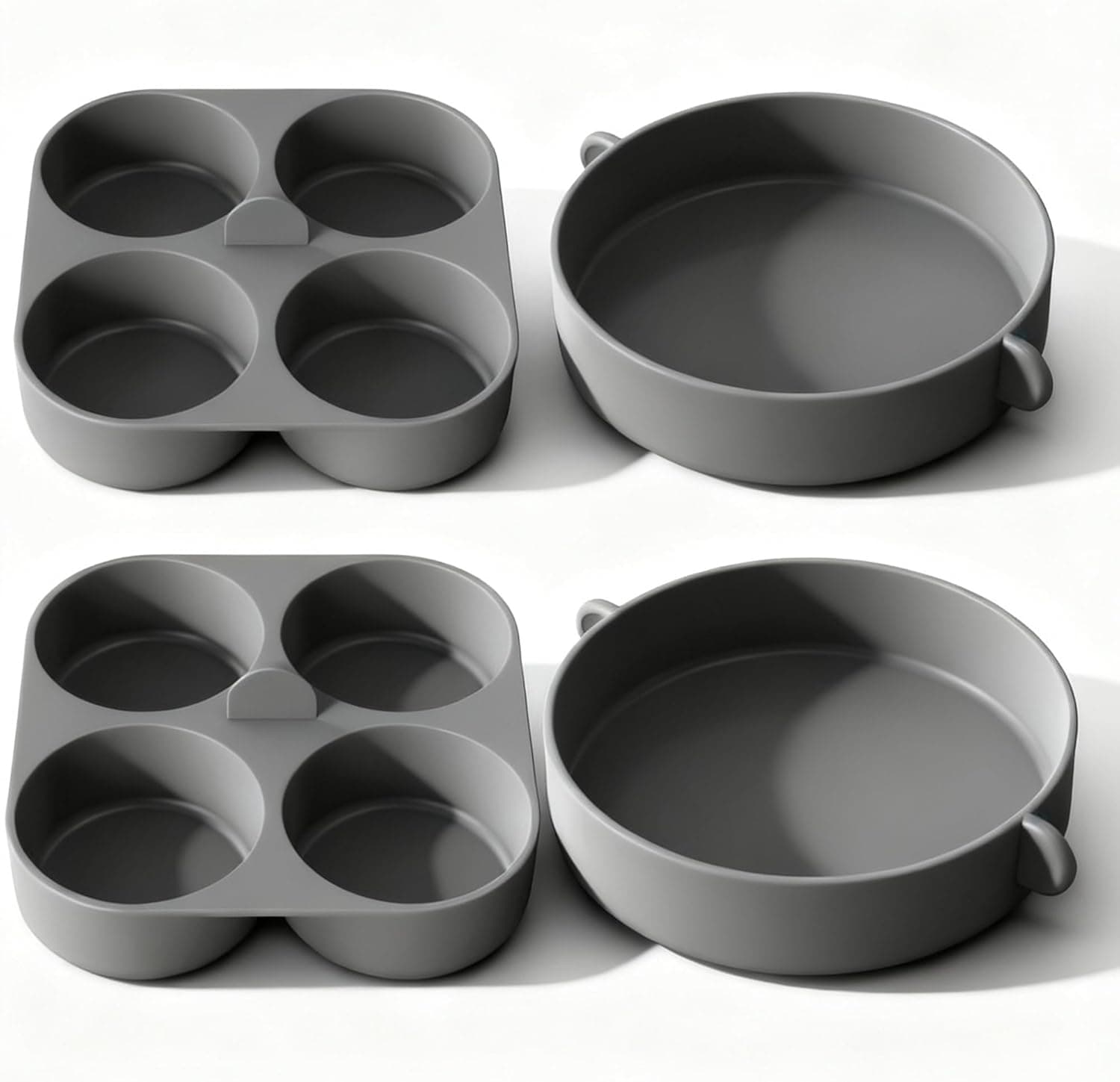 FineMade Silicone Egg Bite Molds for Instant Pot and Sous Vide