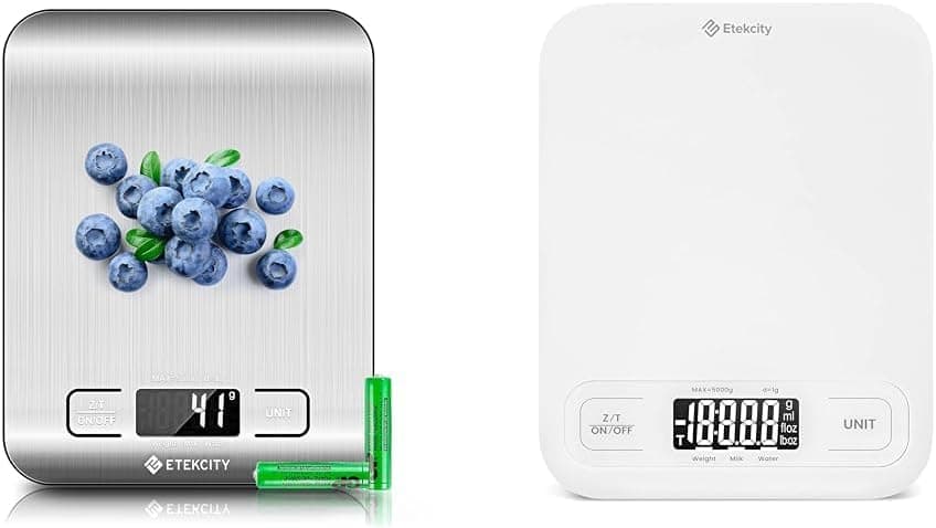 Etekcity Food Scale, 304 Stainless Steel, Grams and Ounces