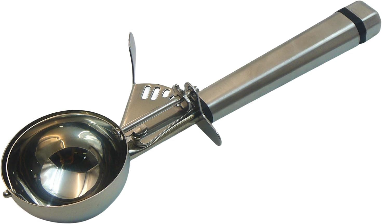 Portion Scoop with Long Handle, #10 Trigger Release Disher, 3 1/4 oz
