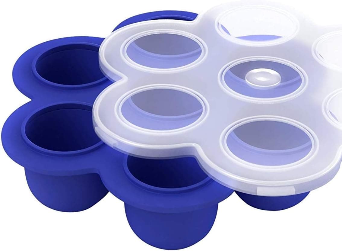 Silicone Egg Bites Molds Accessories for Instant Pot, Reusable Tray with Lid